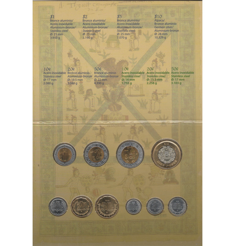 Juego de monedas 2009 México